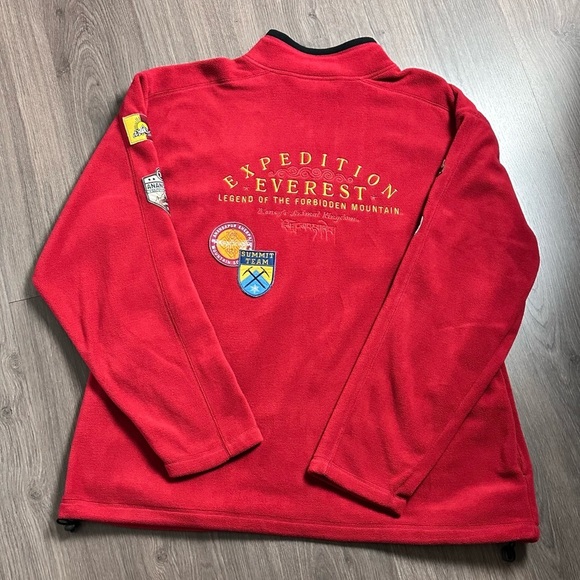 Vintage Walt Disney World Fleece Zip Up Jacket - Picture 9 of 12